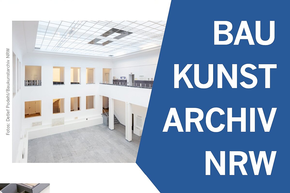 Das Baukunstarchiv NRW – unser Flyer