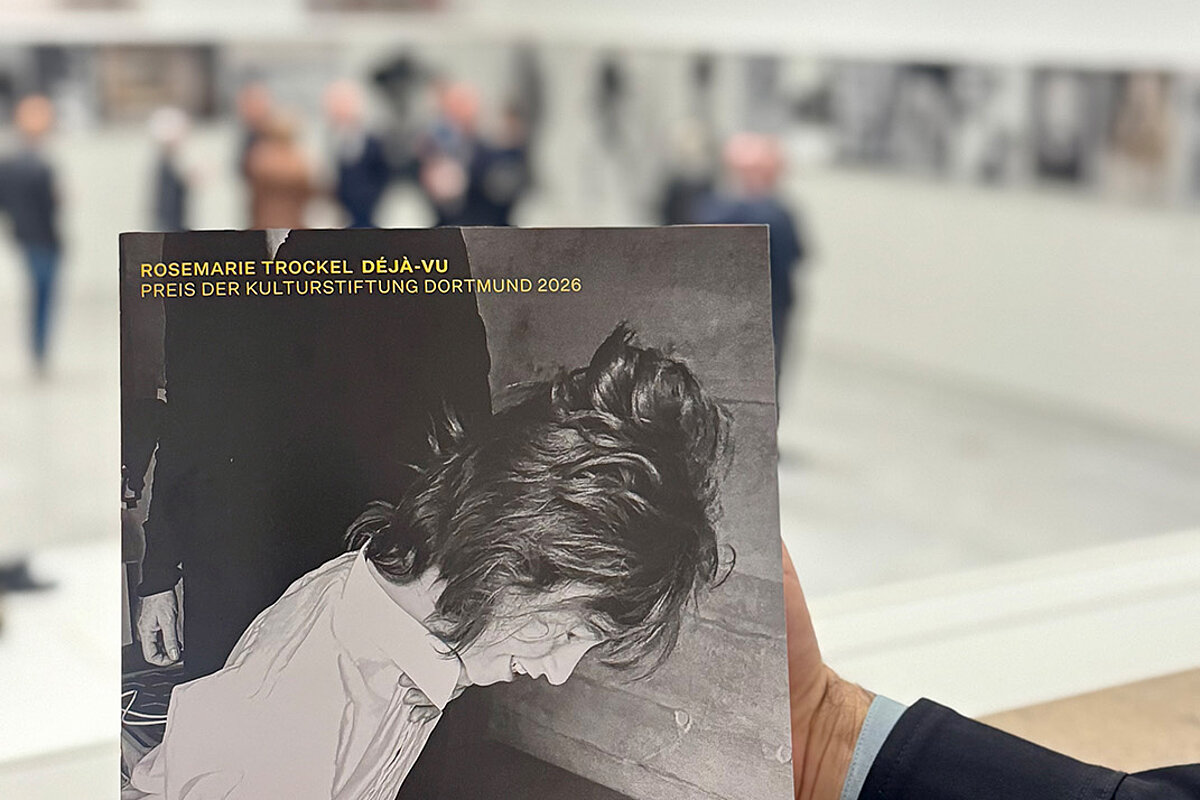 Déjà-vu – Schau der Kulturstiftung Dortmund mit Werken von Rosemarie Trockel (16.10. - 15.11.26)