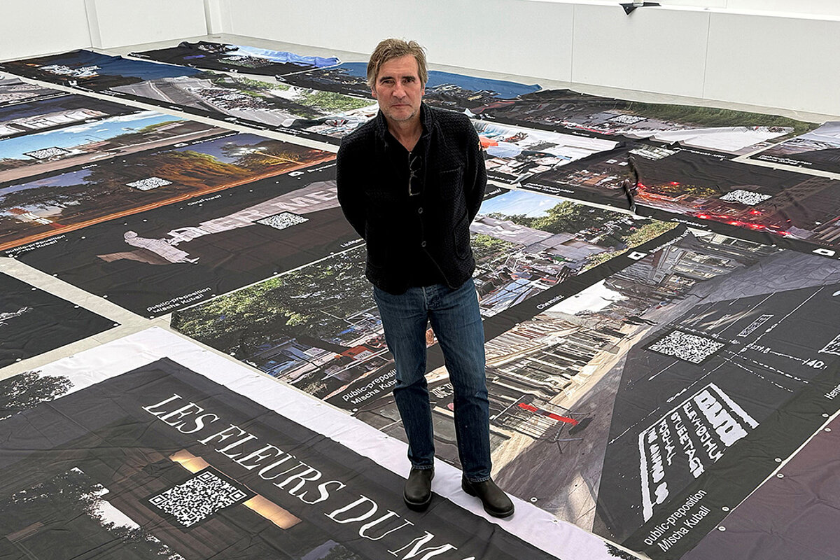 Künstlerische Intervention im Stadtraum und Ausstellung
